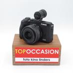 OCCASION: Canon EOS M6 II + 15-45mm + EVF-DC2, Gebruikt, 32 Megapixel, Canon, Compact