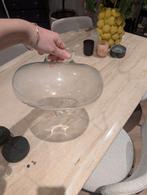 Glazen Druppel Hanglamp E27, Huis en Inrichting, Lampen | Hanglampen, Ophalen of Verzenden, Zo goed als nieuw, Glas, Minder dan 50 cm