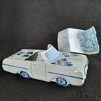 Antieke asbak in de vorm van een auto Delfts Blauw, Antiek en Kunst, Ophalen