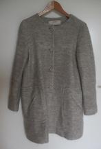 Zara Basic grijze, zachte, wollige jas, maat M, Kleding | Dames, Jassen | Winter, Verzenden, Zara, Nieuw, Angelschoice@gmail.com