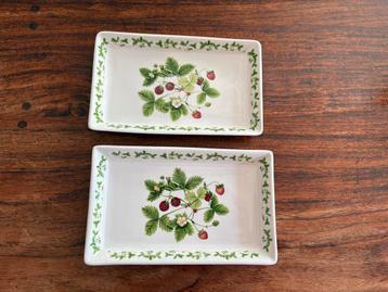 Portmeirion Strawberries Schaaltjes - 2 stuks beschikbaar voor biedingen