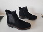 Gabor MAAT 41 ( 7.5 H ) mooie zwarte Chelsea boots laarzen, Verzenden, Zwart, Lage of Enkellaarzen, Gabor