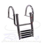 Zwemtrap RVS 316 – Telescopisch – 3 treden – Nu voor € 149,-, NB, Overige typen, Nieuw, Ophalen of Verzenden