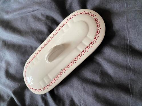 CHIQUE GEGLAZUURD AARDEWERKEN KAMMENBAKJE., Huis en Inrichting, Badkamer | Badtextiel en Accessoires, Zo goed als nieuw, Ophalen of Verzenden