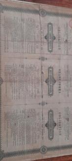 Oude Obligatie - CINQ CENTS FRANCS, Ophalen of Verzenden, Voor 1920, Obligatie of Lening