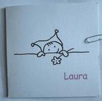 Geboortekaartje  Laura 3-9-2015, greetz by Kunst Adelt, Ophalen of Verzenden, 2000 tot heden, Geboortekaartje