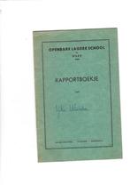 Olst oud rapport boekje IJke Wierda 1949-1952, Overige typen, Ophalen of Verzenden, Zo goed als nieuw