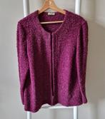 Sommermann Boucle Vest Fuchsia Roze Maat 48, Kleding | Dames, Truien en Vesten, Sommerman, Maat 46/48 (XL) of groter, Ophalen of Verzenden