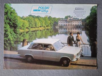 Brochure POLSKI FIAT 125p - NL. beschikbaar voor biedingen
