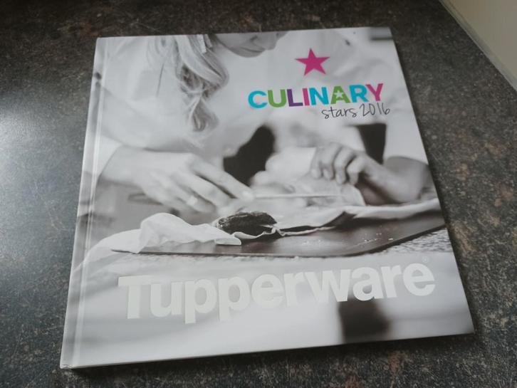 Tupperware receptenboekje culinary stars 2016, nieuw, Huis en Inrichting, Keuken | Tupperware, Nieuw, Overige typen, Ophalen of Verzenden