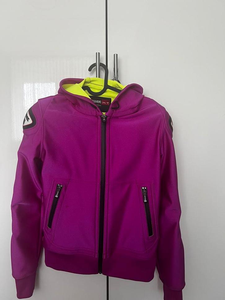 Roze dames motorjas – maat S – nieuw, Motoren, Kleding | Motorkleding, Jas | textiel, Dames, Nieuw zonder kaartje, Ophalen