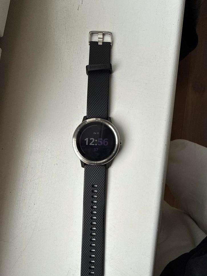 Garmin Vivoactive 3, Sieraden, Tassen en Uiterlijk, Smartwatches, Zo goed als nieuw, Android, Zwart, Afstand, Waterdicht, Ophalen of Verzenden