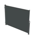Uittrekbaar windscherm 1.80 m.h x 3.50 m, Ophalen, Gebruikt, 200 cm of meer, 150 tot 200 cm