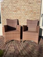 2 stuks rieten stoelen, Tuin en Terras, Tuinstoelen, Ophalen, Gebruikt, Rotan