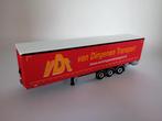 WSI SCHUIFZEIL TRAILER - DINGENEN TRANSPORT, Hobby en Vrije tijd, Modelauto's | 1:50, Wsi, -, -, Nieuw