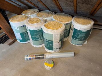 Isolatiemateriaal compleet NIEUW beschikbaar voor biedingen