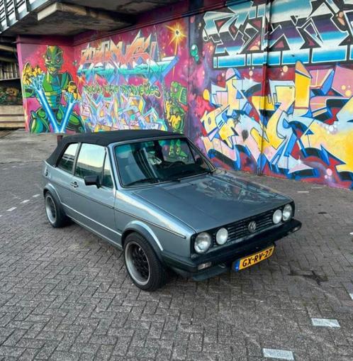 Golf MK 1 cabrio van 23-07-1979, Auto's, Volkswagen, Particulier, Golf, Benzine, Cabriolet, Handgeschakeld, Zilver of Grijs, Grijs