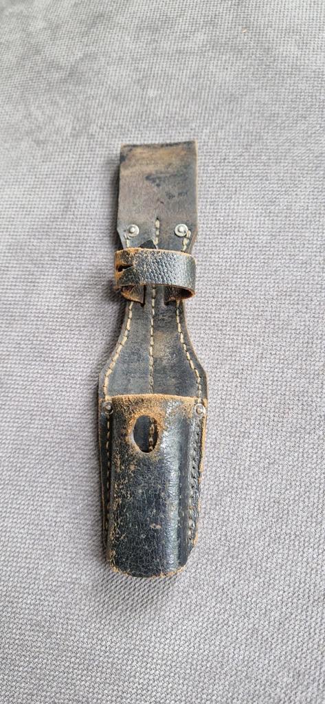 Originele k98 frog/drager met nummer, Verzamelen, Militaria | Tweede Wereldoorlog, Landmacht, Mes of Dolk, Duitsland, Ophalen of Verzenden