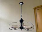 Grote Art Deco 1930 Lamp Hanglamp met 3 armen Frans, Antiek en Kunst, Antiek | Lampen, Ophalen of Verzenden
