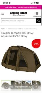 Trakker tempest 100 Bivvy aquatexx ev, Watersport en Boten, Hengelsport | Karpervissen, Ophalen of Verzenden, Zo goed als nieuw
