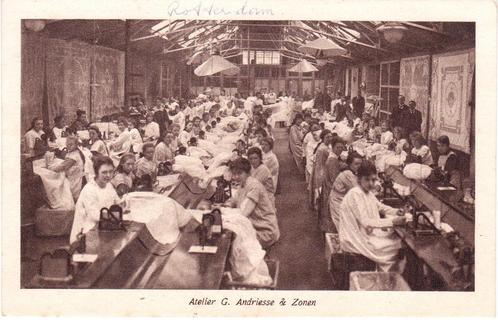 ATELIER G. ANDRIESSE en Zonen ROTTERDAM, Verzamelen, Ansichtkaarten | Nederland, Zuid-Holland, Voor 1920, Verzenden