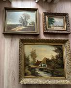 Oude schilderijen in 1 koop, Antiek en Kunst, Kunst | Schilderijen | Klassiek, Ophalen