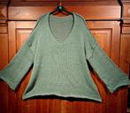 oversized gebreide khaki kleurige trui, Ophalen of Verzenden, Nieuw, Groen, Trui of Vest
