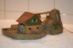 HO Faller Huis met Waterrad., Hobby en Vrije tijd, Modeltreinen | H0, Gelijkstroom of Wisselstroom, Brug, Tunnel of Gebouw, Zo goed als nieuw