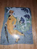 Eisenberg Parfum Paris sjaal Juarez Machado, Maat 46/48 (XL) of groter, Ophalen of Verzenden, Zo goed als nieuw, Eisenberg Parfum