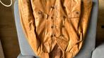 Te koop: lederen jack dames, Kleding | Dames, Maat 38/40 (M), Beige, Ophalen of Verzenden, Jasje