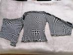 Compagnia Italiana shirt, S, nieuwstaat, zwart wit, Wit, Compagnia Italiana, Ophalen of Verzenden, Zo goed als nieuw