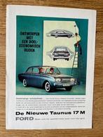 Ford Taunus originele advertenties diverse vintage 17M, Ophalen of Verzenden, Gelezen, Ford