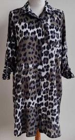 Made in Italy groen/roomwitte tuniek blouse mt. L, Kleding | Dames, Blouses en Tunieken, Made in Italy, Maat 42/44 (L), Ophalen of Verzenden