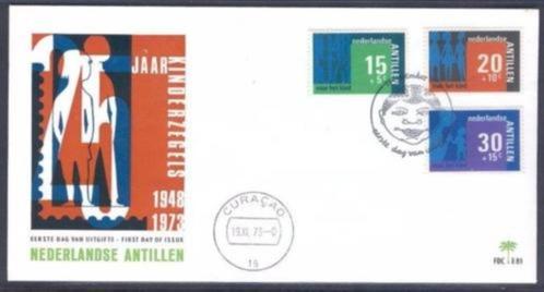 B156 - Nederlandse Antillen FDC nvph 81 onbeschreven, Postzegels en Munten, Postzegels | Eerstedagenveloppen, Onbeschreven, Rest van de wereld