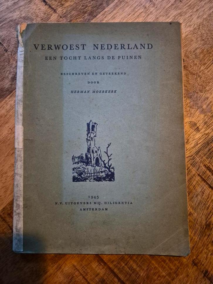 Verwoest Nederland - Herman Moerkerk (1945), Boeken, Geschiedenis | Vaderland, Gelezen, 20e eeuw of later, Ophalen of Verzenden