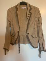 Vest/blazer beige van wonder woman mt s 36, Ophalen of Verzenden, Zo goed als nieuw, Maat 36 (S), Beige