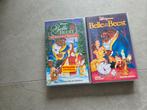 Disney Belle en het Beest VHS - 2 stuks, Ophalen of Verzenden, Gebruikt