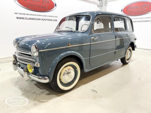Fiat OVERIGE 1100 Familiare  - ONLINE AUCTION, Auto's, Oldtimers, Bedrijf, Fiat, Benzine, Handgeschakeld, Blauw