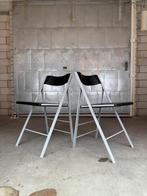 3x Klapstoel POCKET S75, Huis en Inrichting, Stoelen, Drie, Zwart, Ophalen of Verzenden, Zo goed als nieuw