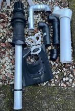 Complete set dakdoorvoer voor CV ketel, Ophalen, Zo goed als nieuw, Ventilator en Afzuiger