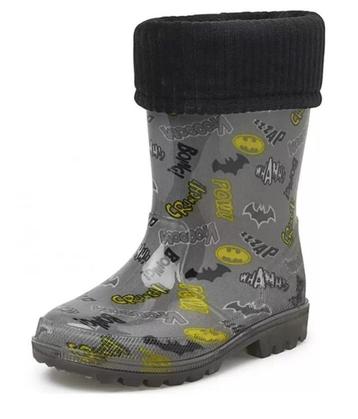 Gevoerde grijze Kinder Laarsjes - Rubberen Laarsjes - NIEUW  beschikbaar voor biedingen