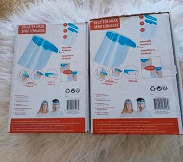 gezichtsbeschermers spatscherm gelaatscherm gezichtscherm  beschikbaar voor biedingen
