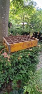 vintage houten Coca Cola reclame krat met tekst:Neem ’n COKE, Minder dan 50 cm, Gebruikt, 50 tot 100 cm, Ophalen of Verzenden