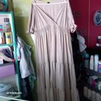 Maxi jurk beige grote maat  44, Beige, Maat 42/44 (L), Nieuw, Ophalen of Verzenden