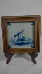 Oudhollandse tegel Tichelaar Makkum handgeschilderd, Ophalen of Verzenden