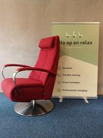 Elektrische relax fauteuil Prominent als nieuw op accu 🔋, Ophalen of Verzenden, Zo goed als nieuw, Minder dan 75 cm, 50 tot 75 cm