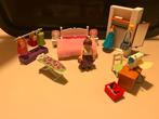 Playmobil slaspkamer en naaiatelier, Kinderen en Baby's, Ophalen of Verzenden, Zo goed als nieuw, Complete set