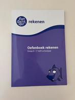 Oefenboek rekenen 1ste helft Groep 6, Ophalen of Verzenden, Zo goed als nieuw, Overige niveaus