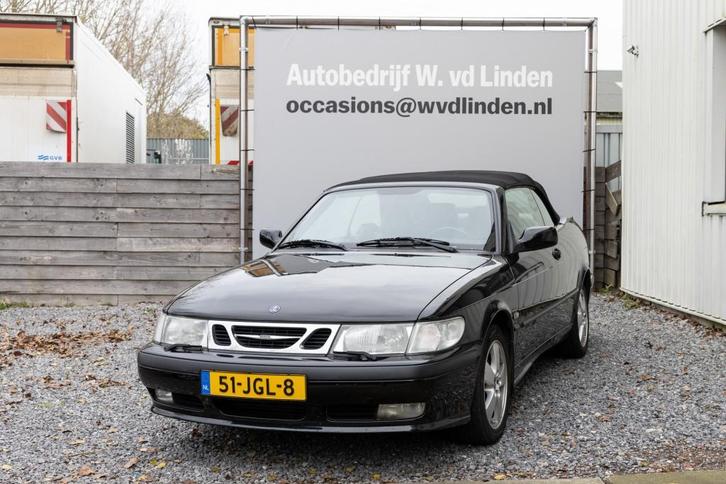Saab 9-3 Cabrio 2.0t Senses Edition (bj 2002), Auto's, Saab, Bedrijf, Te koop, Saab 9-3, ABS, Airbags, Airconditioning, Alarm