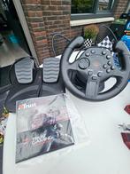 Trust Gaming Stuur + Pedalen PS4, Ophalen of Verzenden, Gebruikt